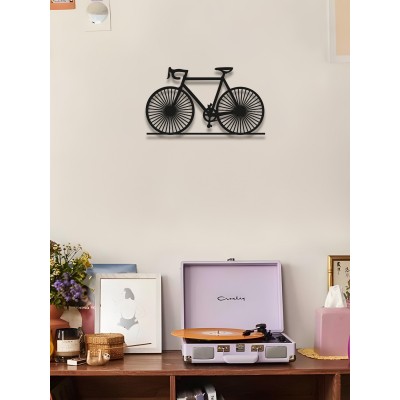 Metal Bisiklet Duvar Sanatı, Minimalist Bisiklet Temalı Ev Dekoru, Siyah Metal Bisiklet Duvar Panosu, Modern Endüstriyel Duvar Dekoru, Bisiklet Tutkunlarına Hediye